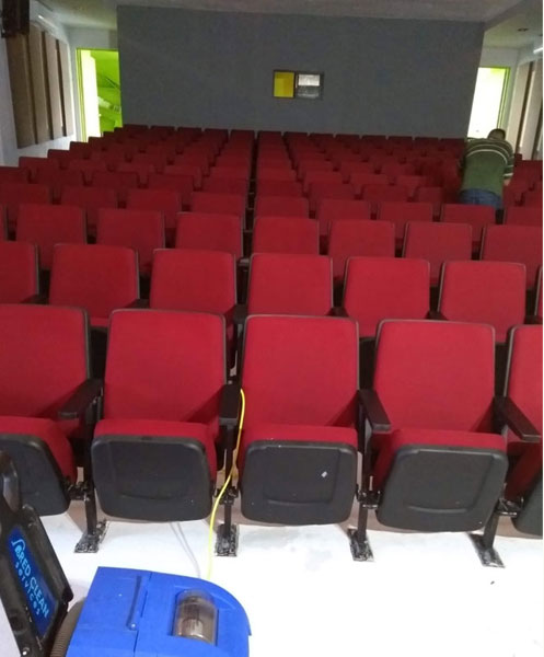 Limpieza a varias butacas en Nuevo León